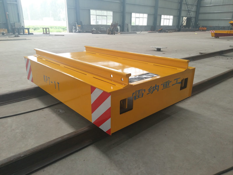 Cable Reel Powered Warehouse Flat Car na železnici z daljinskim upravljalnikom