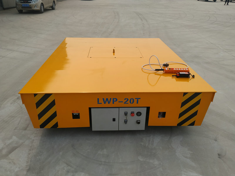 Električni težki 20 ton Flat Bed Trolley