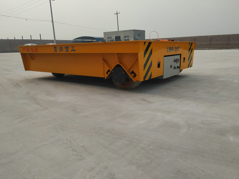 Električni težki 20 ton Flat Bed Trolley