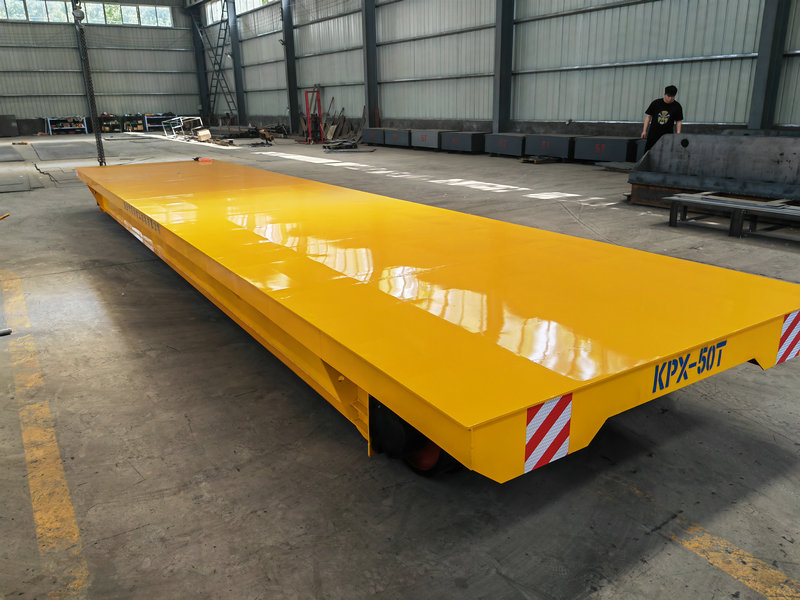 50 ton prilagojenih materialov železniški transportni voziček