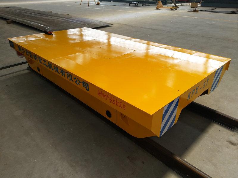 Jeklene cevi 5 Tons Battery Rail Transfer Trolley