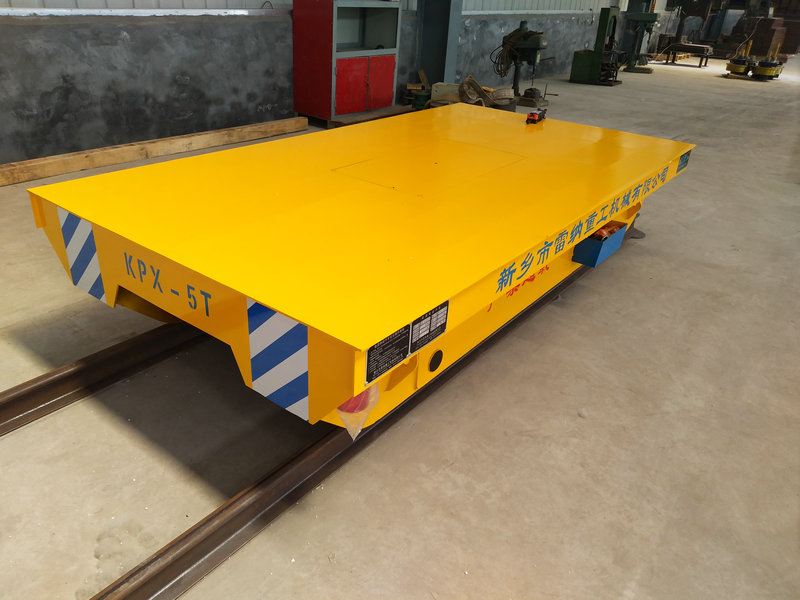 Jeklene cevi 5 Tons Battery Rail Transfer Trolley