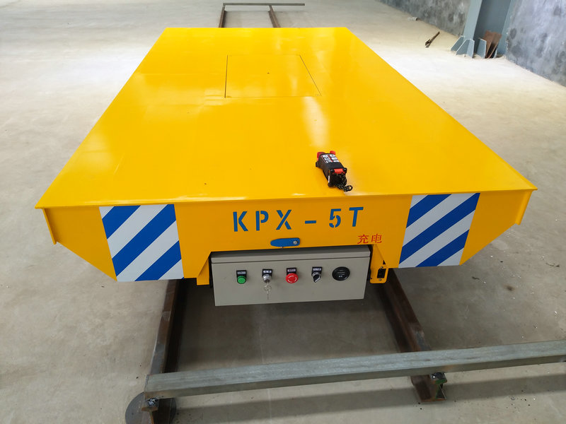 Jeklene cevi 5 Tons Battery Rail Transfer Trolley
