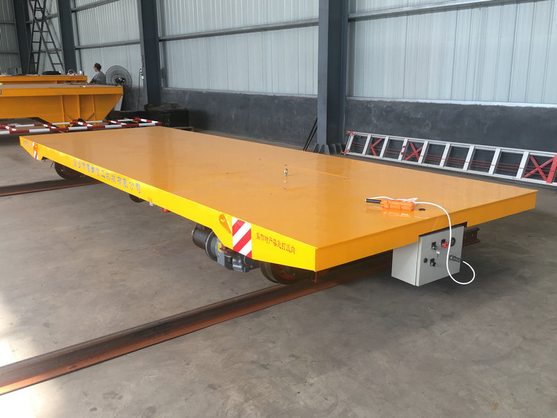 15 ton industrijski električni železniški ravni voziček