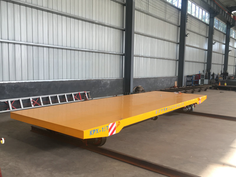 15 ton industrijski električni železniški ravni voziček