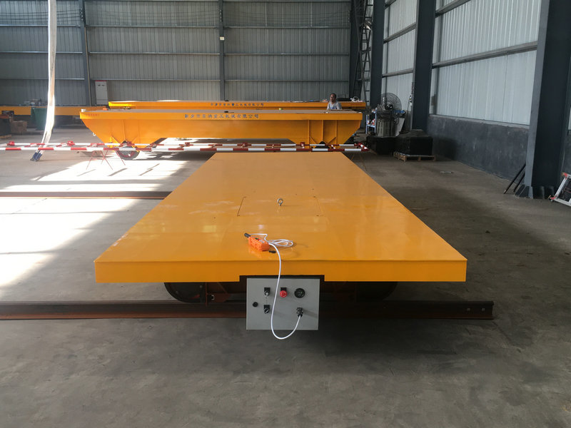 15 ton industrijski električni železniški ravni voziček