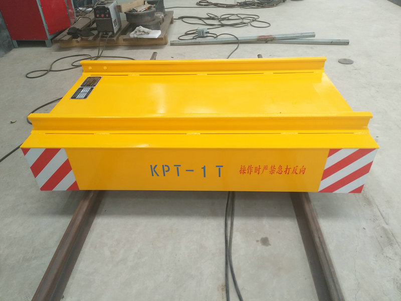 Cable Reel Powered Warehouse Flat Car na železnici z daljinskim upravljalnikom